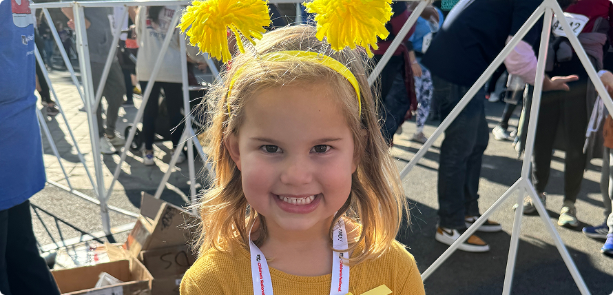 Claire, a Race for Every Child patient ambassador.