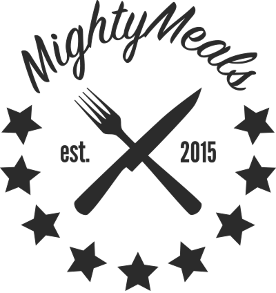 MightyMeals logo.