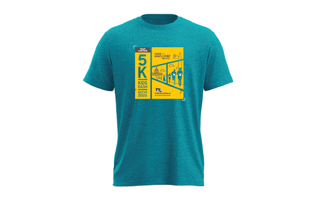 Race for Every Child Team Captain T-shirt.